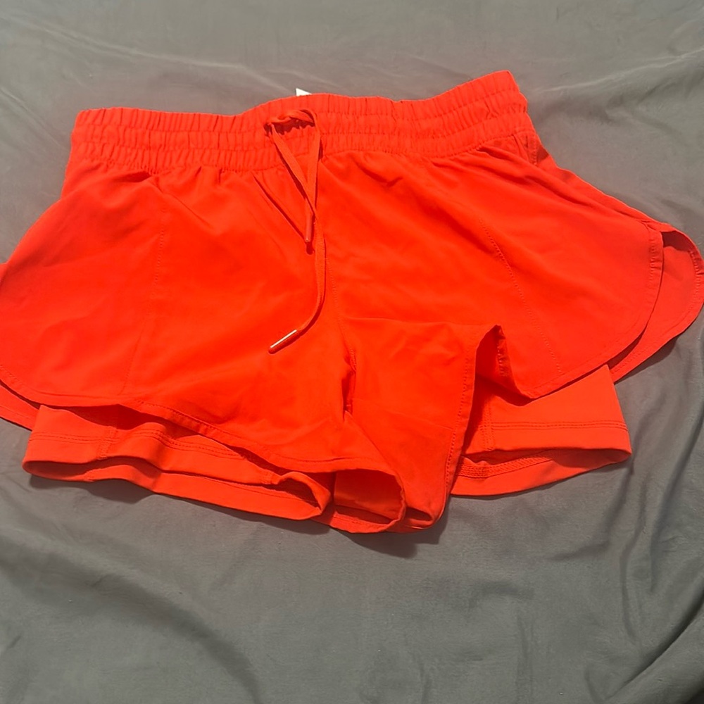 Red shorts